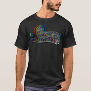 Reise Italien Rom Kolosseum, italienisches Souveni T-Shirt