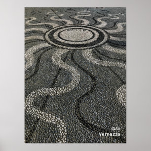 Reise-    Italien - Vernazza, Cinque Terre Mosaic Poster