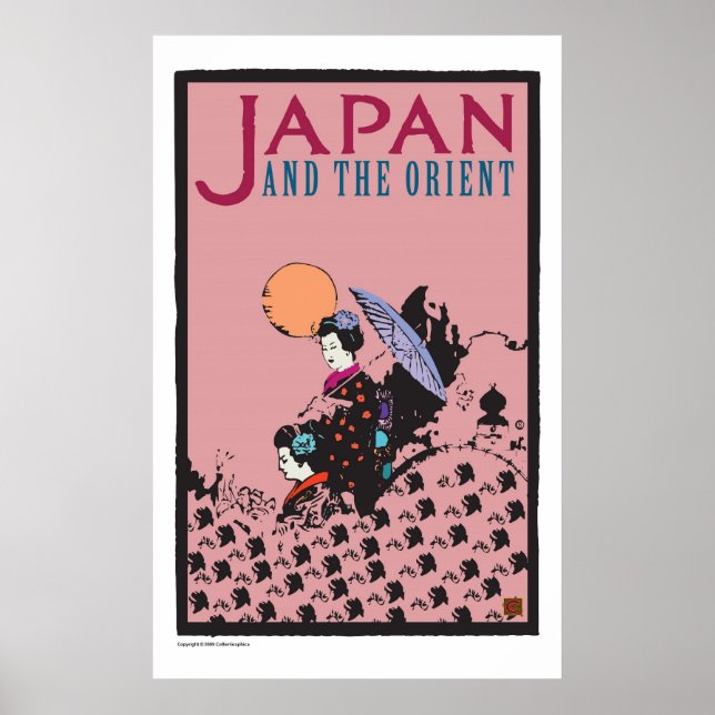 REISE-Japan-orientiert Poster (Vorne)