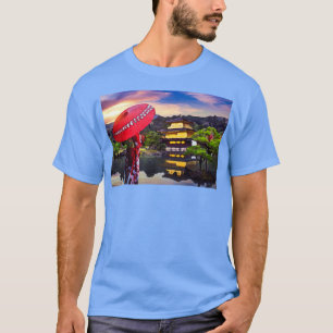 Reise Japan Wasser Regenschirm See T-Shirt