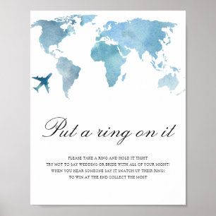 Reise-Junggesellinnen-Abschied - Leg ein Ring drau Poster
