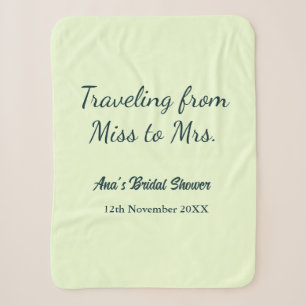 Reise-Junggesellinnenabschied Name Datum zu Mrs hi Sherpadecke