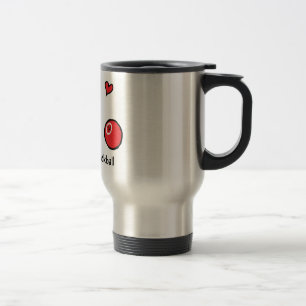 Reise-Kaffee-Tasse - Küken-Grabung Kickball Reisebecher