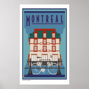 REISE-Kanada-Montreal Poster
