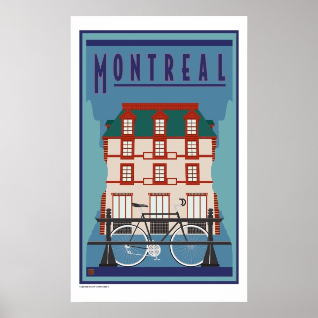REISE-Kanada-Montreal Poster (Vorne)