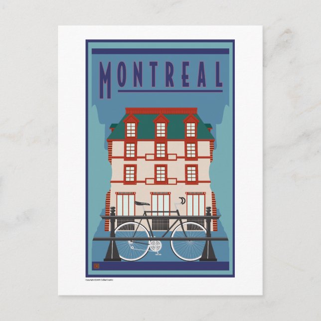 REISE-Kanada-Montreal- Postkarte (Vorderseite)