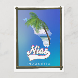 Reise Karte der Insel Sumba Indonesien