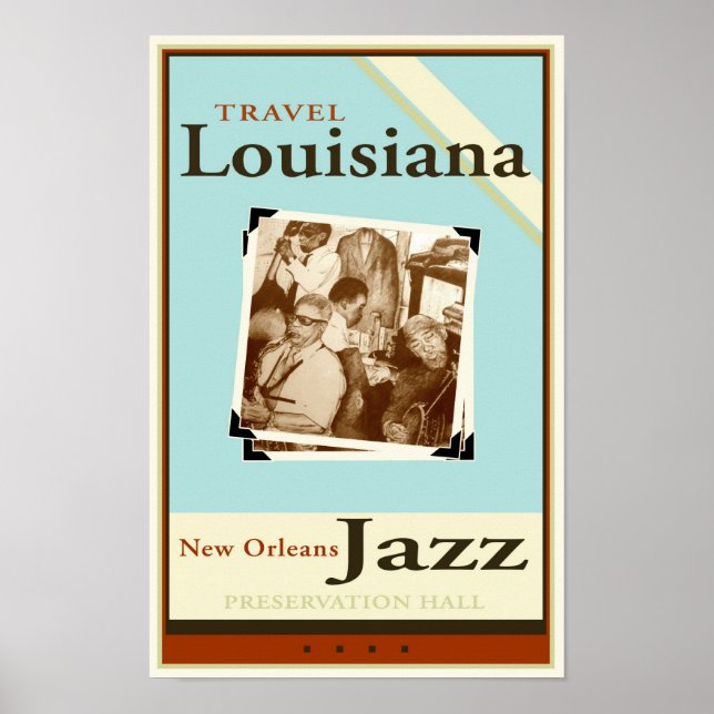 Reise Louisiana Poster (Vorne)