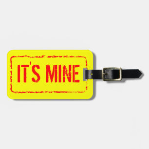 Reise lugage Umbau mit GummiBriefmarkenzeichen Gepäckanhänger