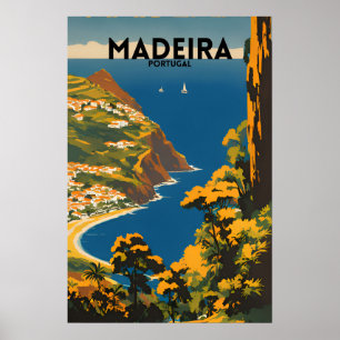 Reise Madeira Portugal Poster