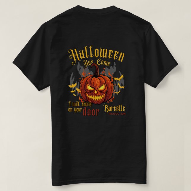 Reise mit beängstigenden Spirituosen dieses Hallow T-Shirt (Design Rückseite)