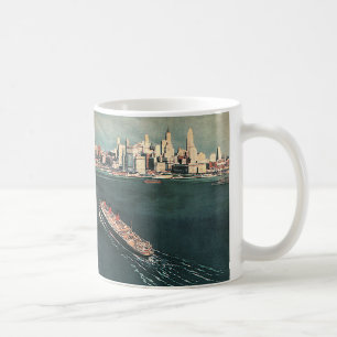 Reise mit dem Kreuzfahrtschiff nach New York City  Tasse