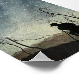 Reise mit den Sternen - Rackham Poster