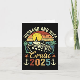 Reise mit der Familie und Ehefrau Cruise 2025 Karte