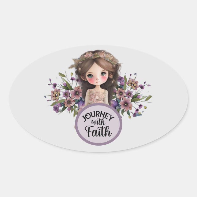 Reise mit Faith Girl Sticker (Vorderseite)