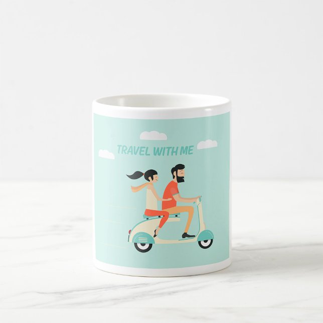 Reise mit mir kaffeetasse (Von Creator hochgeladen)