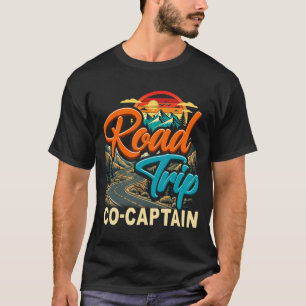 Reise-Mitkapitän auf Familien-Campingreise T-Shirt
