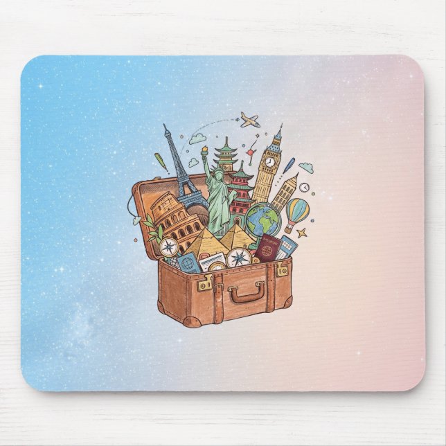 Reise Mousepad (Vorne)