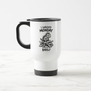 Reise-Mug Pendler Montag-Überlebens-Kaffee Reisebecher