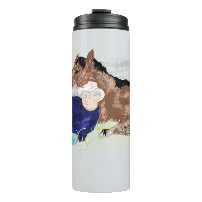 Reise-Mug Thermos: Beste Freunde Thermosbecher (Vorderseite)
