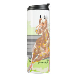 Reise-Mug Thermos: Pferd im Galopp Thermosbecher