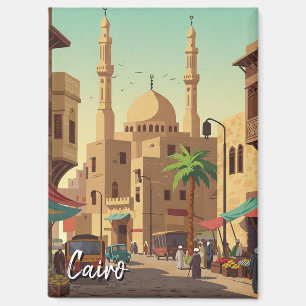 Reise nach Alt-Kairo Ägypten Magnet