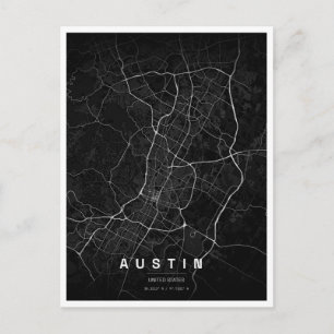 Reise nach Austin Texas Postkarte