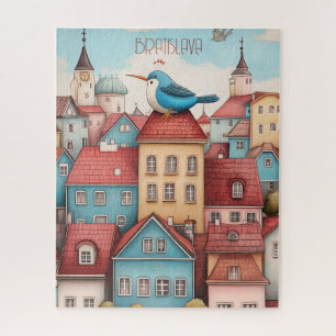 Reise nach Bratislava Slowakei Puzzle