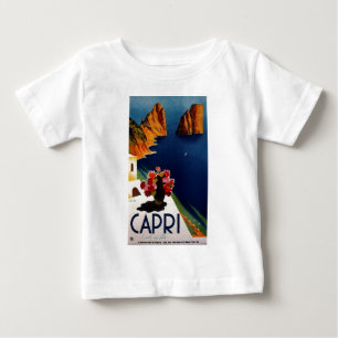 Reise nach Capri Italien Vintage Baby T-shirt