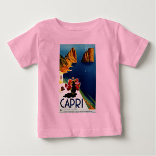 Reise nach Capri Italien Vintage Baby T-shirt