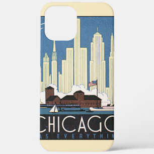 Reise nach Chicago Illinois Wolkenkratzer Skyline  Case-Mate iPhone Hülle