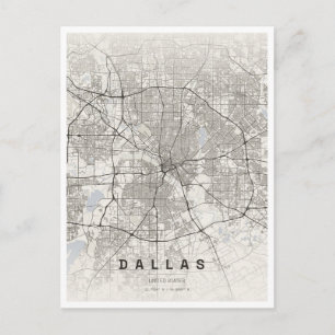 Reise nach Dallas Texas Postkarte