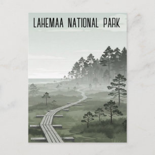 Reise nach Estland Lahemaa Nationalpark Postkarte