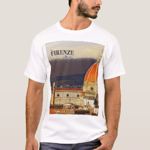 Reise nach Florenz Firenze Italien Kirche Duomo im T-Shirt