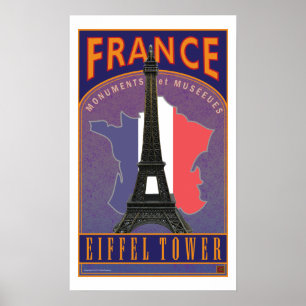 REISE nach Frankreich Poster