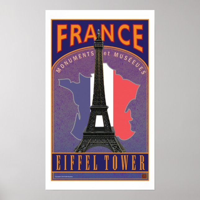 REISE nach Frankreich Poster (Vorne)