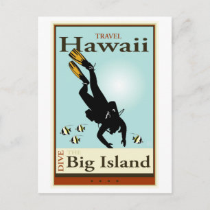 Reise nach Hawaii Postkarte