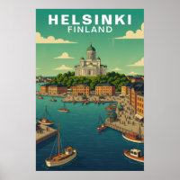 Reise nach Helsinki Finnland Hafenpromenade