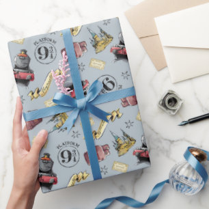 Reise nach HOGWARTS™ Muster Geschenkpapier
