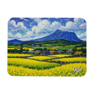 Reise nach Jeju Island Südkorea Magnet
