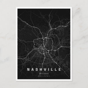 Reise nach Nashville Tennessee Postkarte