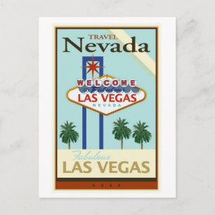 Reise nach Nevada Postkarte