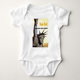 Reise nach New York City Baby Strampler