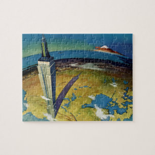 Reise nach New York City Empire State Building im  Puzzle