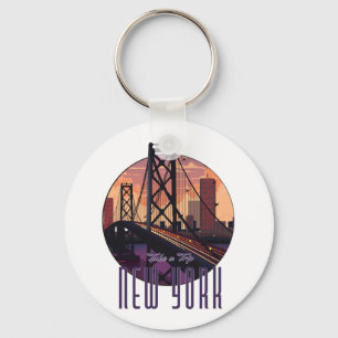 Reise nach New York Schlüsselanhänger