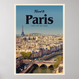 Reise nach Paris Poster