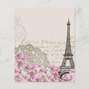 Reise nach Paris Scrapbook Papier