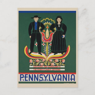 Reise nach Pennsylvania Postkarte
