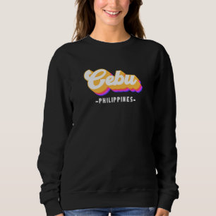 Reise nach Philippinen Urlaub Asien Cebu im Vintag Sweatshirt