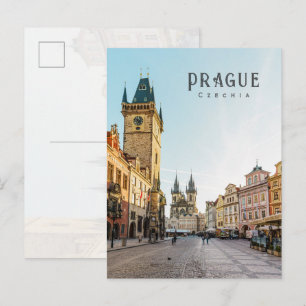 Reise nach Prag, Tschechien, Altstädter Ring  Postkarte